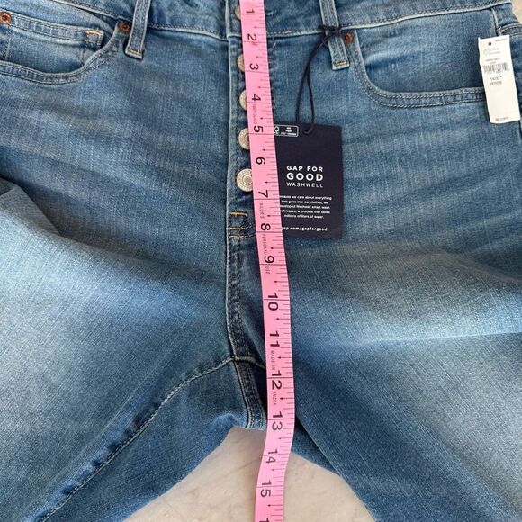 GAP High Rise True Skinny Ankle Jean Size 12/32P NWT - Picture 10 of 11